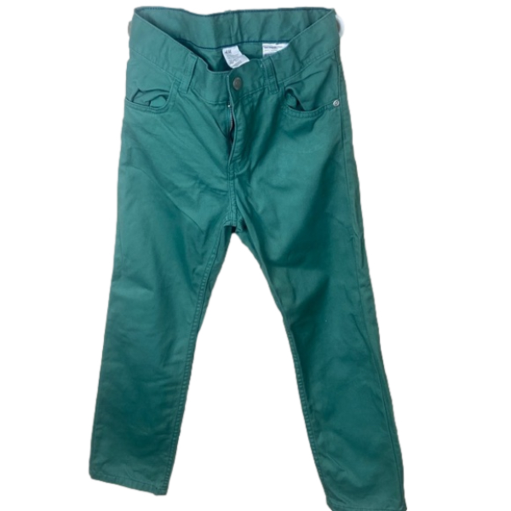 H&M mint green jeans
